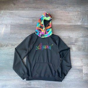 Lion Dynasty Hoodie with Rainbow Multicolor hoodie and graphic LEGEND Size XL 18